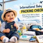 baby travel packing checklist